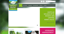 Desktop Screenshot of camping-annahoeve.nl